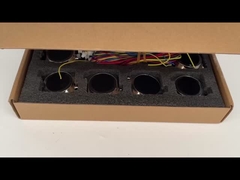 Định nghĩa cao nền Vòng chạm nút 1.28 inch Custom sàn nút thang máy cho phần thang máy