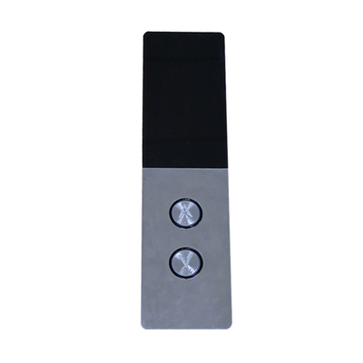Hotel Elevator LOP Stainless Lift Call Button Panel With Two Buttons
