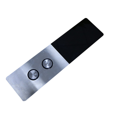 Hotel Elevator LOP Stainless Lift Call Button Panel With Two Buttons
