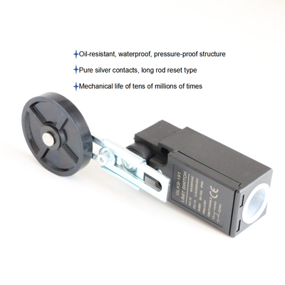 Silver Contacts Elevator Electrical Limit Travel Switch with Big Plastic Wheel Contact Parts for Elevators
