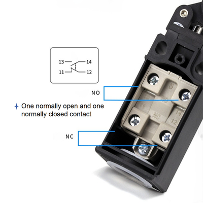 Silver Contacts Elevator Electrical Limit Travel Switch with Big Plastic Wheel Contact Parts for Elevators